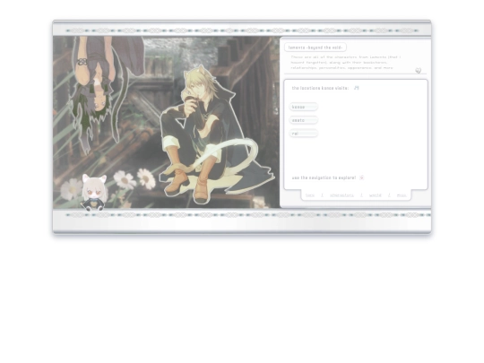 lamentocharacters screenshot
