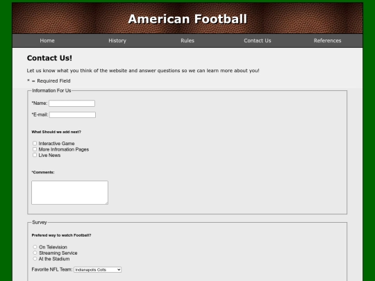 FootballContact screenshot