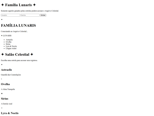 Família lunaris screenshot