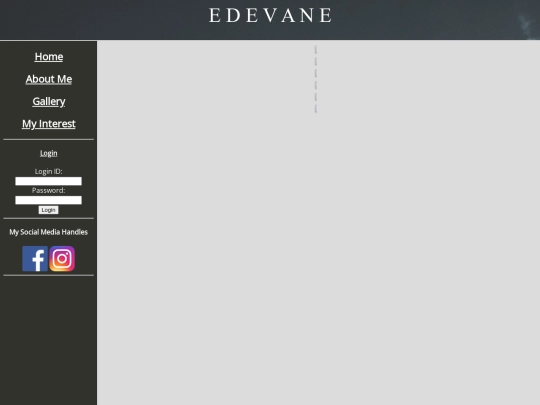 Homepage screenshot