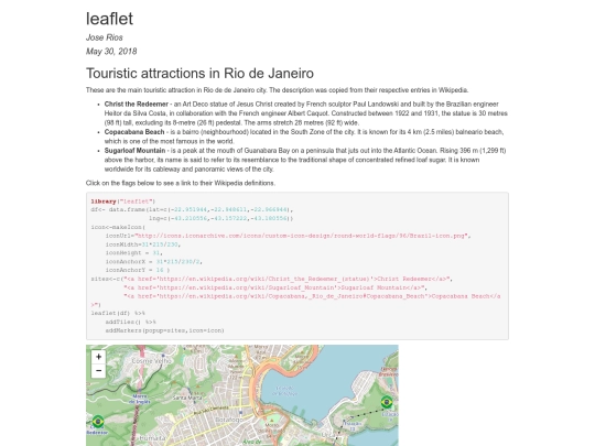 project-leaflet screenshot