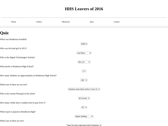 quiz screenshot