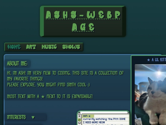 index screenshot