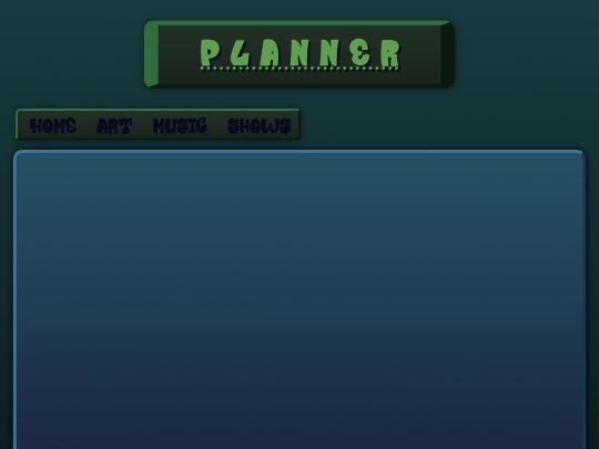 planner screenshot
