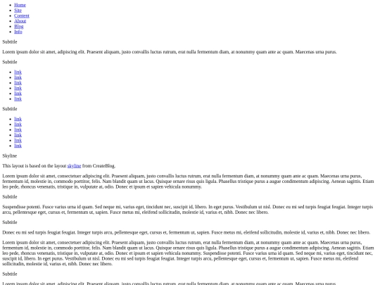 test screenshot