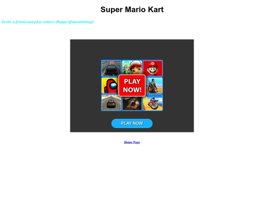 MarioKart screenshot