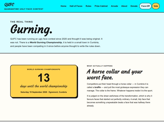 gurning screenshot