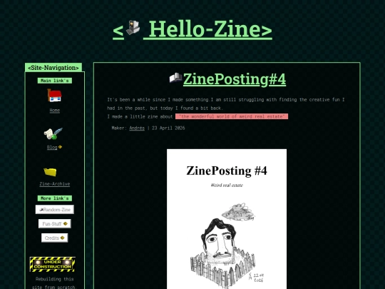 Zines/ZinePosting4 screenshot
