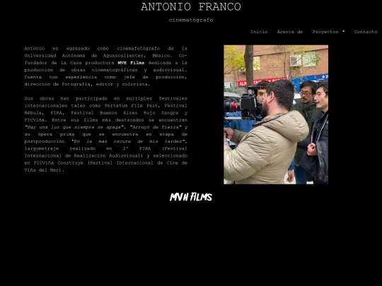 paginas/Acerca de screenshot