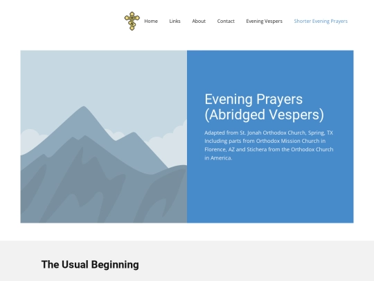Shorter-Evening-Prayers screenshot