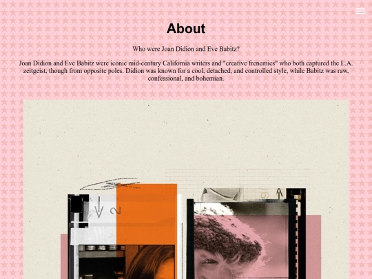Jade's 4 Page Site/about screenshot