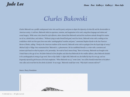 bukowski/poet screenshot