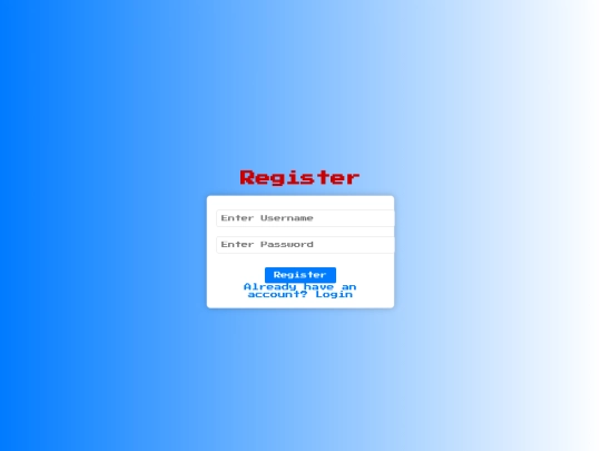 registered screenshot