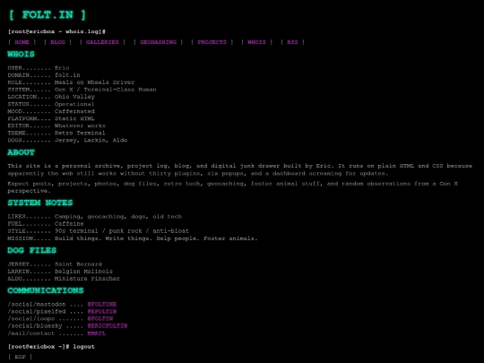 whois screenshot