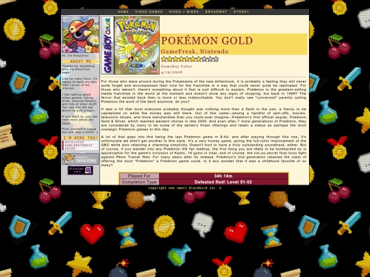 games/pokemon-gold screenshot