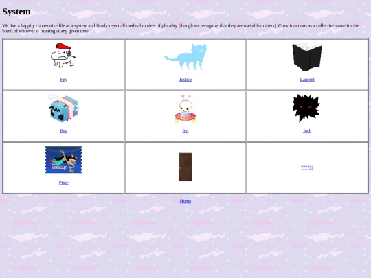 system screenshot