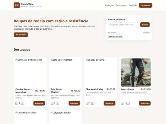 Rodeio screenshot
