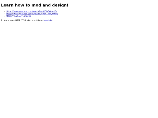 Tutorials screenshot