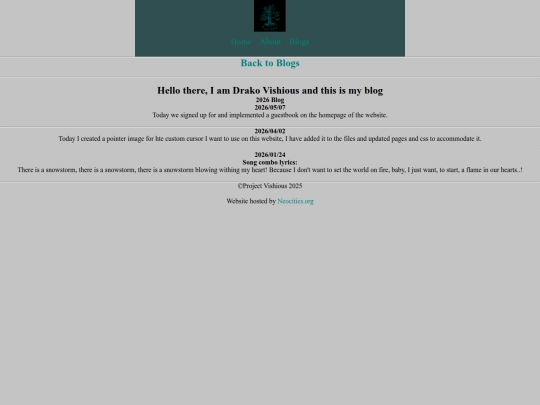 drako_blog screenshot