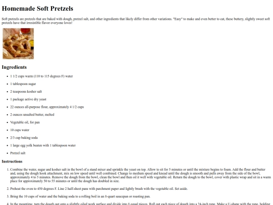 Web-Design/1-HTML/recipe screenshot