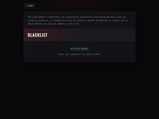 Ban/banlist screenshot