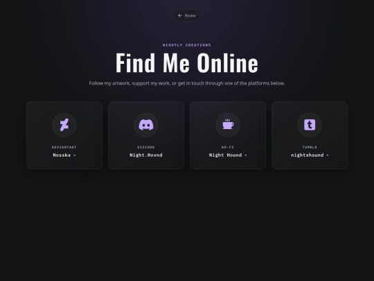 contact/socials screenshot