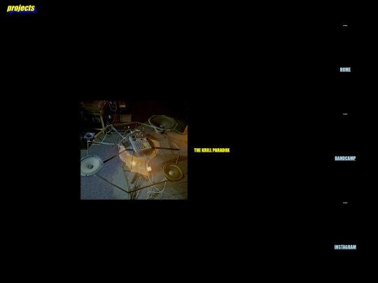 projects screenshot