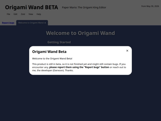 OrigamiWand screenshot