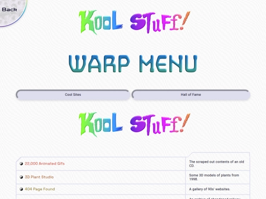 links/koolstuff screenshot