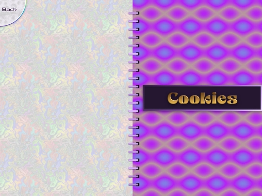 writings/cookies screenshot