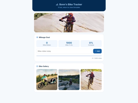 bike-tracker/dad screenshot