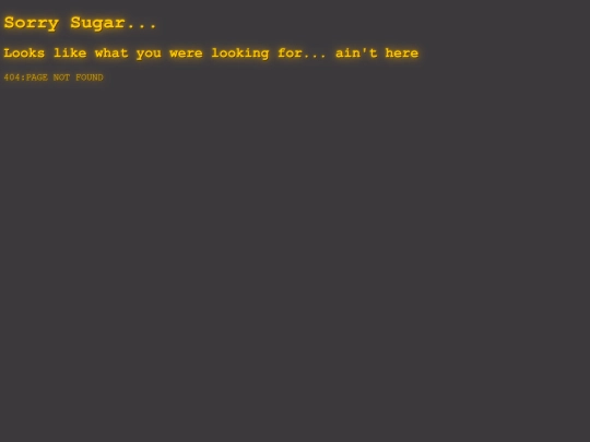 not_found screenshot