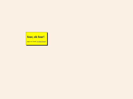 not_found screenshot