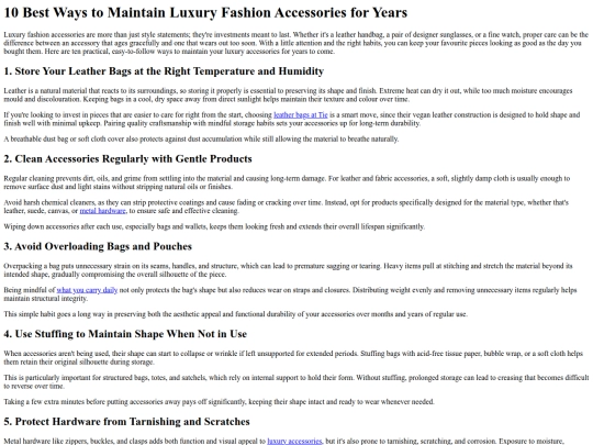 ways-to-maintain-luxury-fashion-accessories screenshot