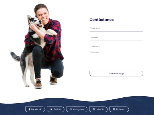 index contacto screenshot