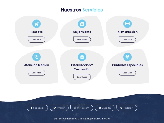 index servicios screenshot