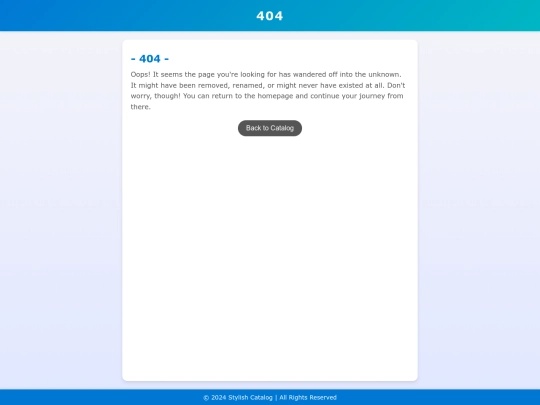 not_found screenshot