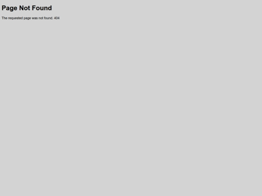 not_found screenshot