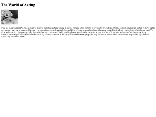 index screenshot