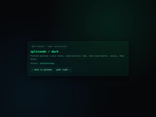 dark screenshot