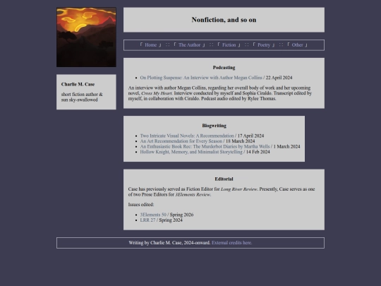 nonfiction screenshot
