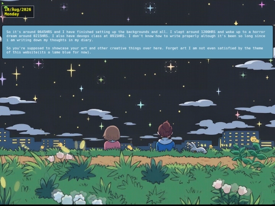 journal screenshot