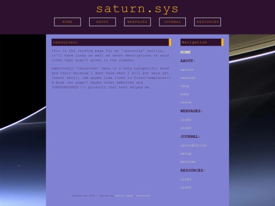 resources screenshot