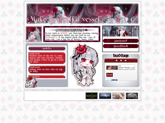 my neocities screenshot