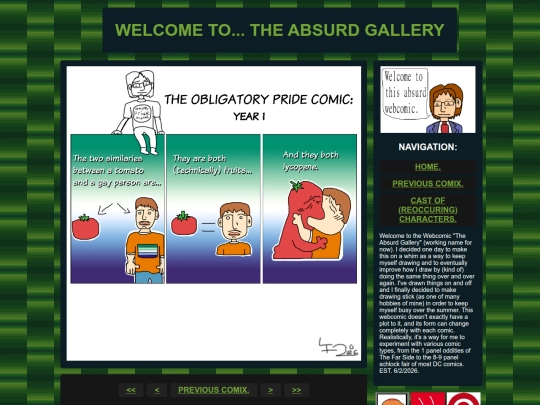 webcomic/002 screenshot