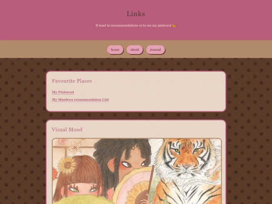 links screenshot
