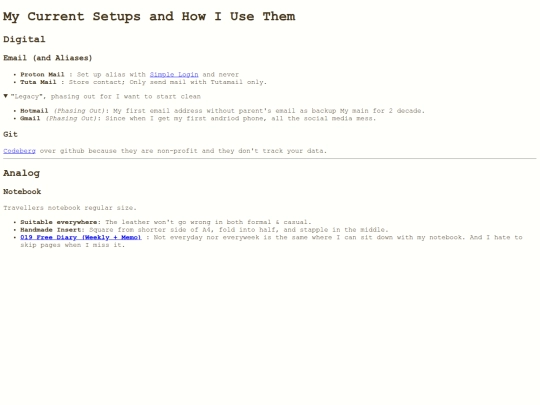 config screenshot