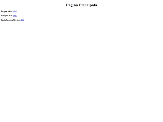 paginaprincipala screenshot