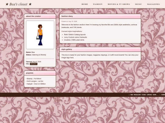 fashion screenshot