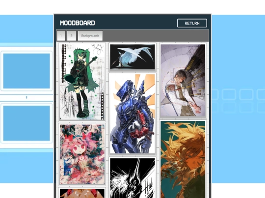 moodboard screenshot